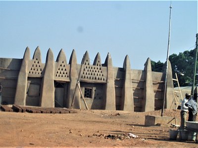 Ghana - královský palác ve Wa