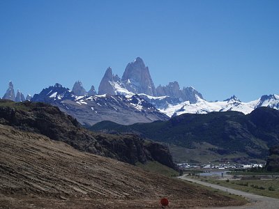 Pohled na Fitz Roy