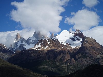 Pohled na Fitz Roy