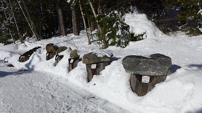 Horniny z nejvyšších šumavských vrcholů