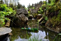 Jarní fotopříběh: Park miniatur - jezírko