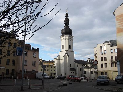 ještě se podíváme ke  kostelu sv. Václava